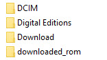 MIUI download folder